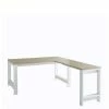 Winkel-Schreibtisch Im Landhausstil - Mehady 1 Winkel-Schreibtisch Im Landhausstil - Mehady -Tulcea Shop winkel schreibtisch im landhausstil in weiss eiche holzoptik mehady f