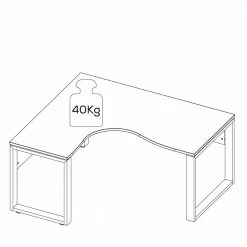 Winkelschreibtisch In Holz White Wash - Sojette -Tulcea Shop winkelschreibtisch in holz white wash und alufarben sojette 04